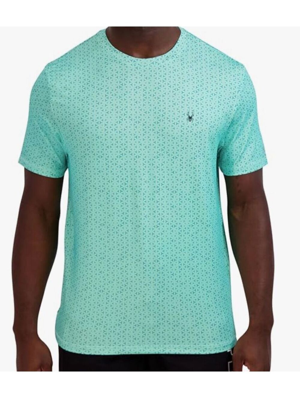 Spyder Men's Short Sleeve Rashguard – UPF+, Quick-Dry